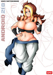 1girls alternate_version_available android_18 android_21 android_218 android_21_(human) android_39 blonde blonde_hair blue_eyes cameltoe cleavage curly_hair curvy dragon_ball dragon_ball_fighterz erect_nipples female fusion_dance ginger ginger_hair huge_areolae huge_ass huge_breasts orange_hair puffy_nipples red_hair redhead thick_lips two_tone_hair voluptuous wide_hips witchking00 yellow_hair