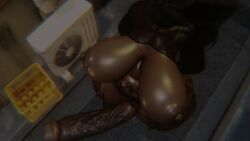 breasts brown_hair brown_skinned_female cockslap curvaceous curvy curvy_female curvy_figure dark-skinned_female dark_skin fat_ass fat_ass_mommy female final_fantasy final_fantasy_xiv futanari huge_ass huge_balls huge_breasts huge_cock hyur large large_breasts mature mature_female midlander ngy tagme thick thick_ass thick_thighs video viera voluptuous voluptuous_female waist wide_hips wide_thighs