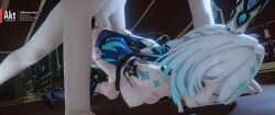 1boy1girl 3d_animation akt animated cerydra_(honkai:_star_rail) doggy_style face_down_ass_up female_penetrated from_behind from_behind_position honkai:_star_rail honkai_(series) sound tagme video