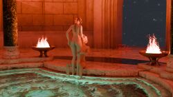 1boy1girl aerith_gainsborough blonde_hair braided_hair brown_hair cloud_strife couple female final_fantasy final_fantasy_vii final_fantasy_vii_rebirth final_fantasy_vii_remake green_eyes heterosexual hourglass_figure light-skinned_female light-skinned_male lovers male male/female muscular_male spiky_hair square_enix straight