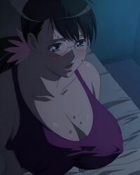 1girls ass_support bare_legs bare_shoulders bare_thighs bedroom big_breasts black_hair blue_eyes blush bottomless bottomless_female breasts breasts_bigger_than_head busty cattleya child_bearing_hips crop_top dark_room desperate_for_sex desperation dutch_angle embarrassed erect_nipples erect_nipples_under_clothes faithful_to_the_anime female female_focus female_only glasses hair_flower hair_ornament hard_nipples high_resolution horny horny_expression horny_female huge_breasts legs_together lipstick long_hair looking_at_viewer masturbating masturbation mature mature_female milf naked no_panties nude nude_female oppai pinup pleasuring_self plump ponytail puffy_nipples queen's_blade sagging_breasts sitting sitting_on_bed skimpy skimpy_clothes tank_top thick thick_body thick_thighs thighs tight_clothing top_heavy top_heavy_breasts topwear upper_body vaginal_masturbation voluptuous voluptuous_body voluptuous_female waking_up wanting_sex wants_to_be_fucked wet wet_skin wide_hips