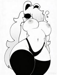 big_ass big_breasts big_butt big_thighs black_eyes black_thighhighs black_thong breasts bunny bunny_ears bunny_girl confused cube_459_(geometry_dash) cute edit female female_focus female_only femgram femgram_(the_mag) geometry_dash grey_hair hot long_hair looking_at_viewer naked naked_female nipples nsfw one_eye_closed one_eye_open porn question_mark the_mag thigh_highs thighhighs thong white_hair