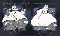 2026 4_toes 5_fingers anthro ass bear beckoning big_breasts big_butt boots breasts camel_toe cellulite character_name clothed clothed_anthro clothed_female clothing collar curvy_figure ear_piercing ear_ring english_text facial_piercing feet female female_anthro fingers fishnet_clothing fishnet_legwear fishnet_thigh_highs footwear front_view fur gesture hair hand_on_butt hand_on_leg hand_on_own_butt hand_on_own_leg hand_on_own_thigh hand_on_thigh hi_res high_heeled_boots high_heels huge_breasts huge_butt huge_hips huge_thighs humanoid_hands hyper hyper_butt hyper_hips hyper_thighs legwear lip_piercing looking_at_viewer looking_back looking_back_at_viewer mammal model_sheet multiple_angles navel one-piece_swimsuit piercing polar_bear rear_view ring_piercing shoes short_hair short_tail skarlett_cynder_(artist) skindentation sling_bikini solo stated_age stated_height stated_species stated_weight swimwear tail text thick_thighs thigh_highs toes tracey_barebottom ursine voluptuous voluptuous_anthro voluptuous_female white_body white_fur wide_hips wristband