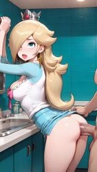 ai ai_generated anal_sex drooling humping kitchen princess_rosalina skinny small_ass standing super_mario_galaxy tagme video