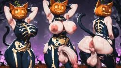 ai_generated animated armpits fortnite futanari futasoles spice_(fortnite) sweat tagme video