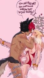 1boy 1girls alice_thymefield begging_for_more choking creampie cum_in_pussy cumflation female female_in_heat female_orgasm female_penetrated filled_womb gold_shackles horny_female knot knotted_penis knotting komano_manato magnta male male/female male_penetrating male_penetrating_female shaking_arms shaking_legs thiren vagina vaginal vaginal_knotting vaginal_penetration vaginal_sex wrist_shackles x-ray zenless_zone_zero