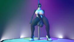 1futa 3d animated balls big_balls big_penis breasts crotchless dancing dark-skinned_futanari dickgirl erect_nipples erection futa_only futanari hanging_balls haydee haydee_(game) high_heels huge_breasts humanoid humanoid_penis hyper hyper_balls hyper_penis intersex looking_at_viewer naked_footwear naked_heels naked_with_shoes_on nipple_bulge nude panties penis penis_out rayhuma robot robot_girl sagging_balls sfm slasher_(haydee) solo source_filmmaker swaying swaying_hips swinging_balls swinging_penis thick_thighs wide_hips