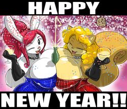 2018 anthro happy_new_year huge_breasts ronzo shonuff shonuff44 sweetcorn