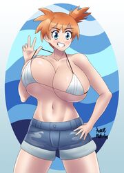 kasumi (pokemon) from nintendo by azraelwebster