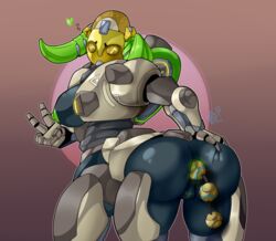 orisa from blizzard entertainment by thiccrobots