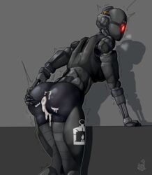assaultron from fallout by thiccrobots