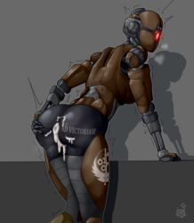 assaultron from fallout by thiccrobots
