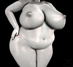 1girls 3d alcina_dimitrescu bbw belly belly_button big_ass big_belly big_breasts biohazard black_background capcom chubby chubby_female curvaceous curvy curvy_figure fat hand_on_hip huge_breasts large_breasts nipples overweight overweight_female pale-skinned_female pale_skin plump public_domain red_nails resident_evil resident_evil_8:_village solo source_filmmaker theduudeman thick thick_ass thick_thighs venus_body venus_of_willendorf voluptuous wide_hips