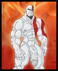 god_of_war kratos male male_only nude saru solo tagme