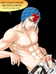 guido_mista jojo's_bizarre_adventure male male_only penis shounen_jump solo tagme vento_aureo zero1