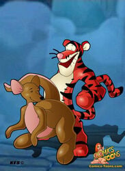 comics-toons disney female interspecies kanga kangaroo kes_(artist) male mammal marsupial nude sex smooth_skin straight tagme tiger tigger winnie_the_pooh_(franchise)