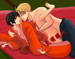 alfred_jones america_(hetalia) axis_powers_hetalia honda_kiku japan_(hetalia) male_only