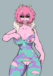 mina ashido from my hero academia by ragingbarbarians