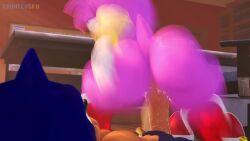 3d 3d_animation ambiguous_penetration amy_rose anal anal_penetration anal_sex animated anthro countersfm duo female femdom footwear footwear_only handwear handwear_and_footwear_only handwear_only hedgehog huge_ass huge_butt huge_cock loop male malesub mostly_nude naked_footwear nude penetration penis sentones sex sonic_(series) sonic_the_hedgehog sound sound_effects tagme video