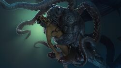 cthulhu from cthulhu mythos by antaresmultiverse