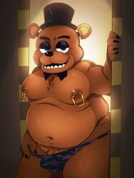 freddy (fnaf) from five nights at freddy's by salamikii