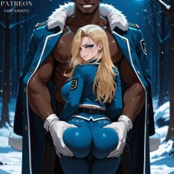 olivier mira armstrong from fullmetal alchemist by vantawaifu