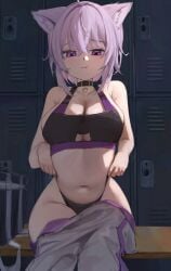 nekomata okayu from hololive by pitespear