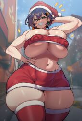 belle (zenless zone zero) from christmas by amiamia