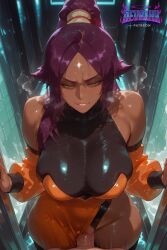 shihouin yoruichi from bleach by deurahh