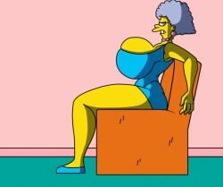 selma bouvier from the simpsons by xsherlock420 (artist)