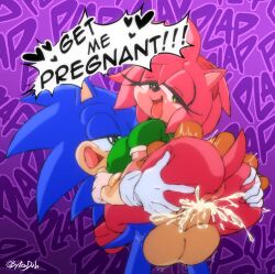 amy rose from sega by bytesduh