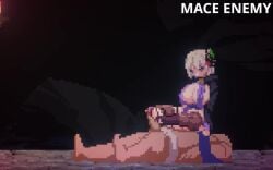 1boy 1girls 2d 2d_animation animated bandit big_ass big_breasts big_butt big_guy big_penis breasts clothed_sex cum cum_in_pussy cum_inside cum_overflow cumshot ejaculation fat_male female female_on_top femdom footjob game_cg hourglass_figure huge_ass huge_breasts human human_female human_male impregnation_risk kimono knocked_out kunoichi kunoichi_sekiren large_breasts large_penis leaking_cum leaking_pussy light-skinned_female male manjushage manjushage_(sekiren2023) ninja penetration penis pixel_animation pixel_art pop_out purple_eyes pussy reverse_cowgirl_position reverse_rape riding riding_penis sex slim_waist spread_legs straddling tagme thighhighs unprotected_ejaculation unprotected_sex vaginal_penetration video white_hair womb_penetration