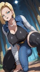 android 18 from dragon ball by gq32970