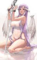 1girls 2d 2d_(artwork) 2d_artwork absurdly_long_hair administrator adult adult_female ankles bare_armpits bare_calves bare_hands bare_hips bare_knees bare_legs bare_shoulders bare_soles bare_thighs barefoot belly belly_button big_breasts bikini breasts busty busty_female calves collarbone cuffed cuffed_wrists curvaceous curvaceous_body curvaceous_female curvaceous_figure curvaceous_hips curvaceous_thighs curvy curvy_body curvy_female curvy_figure curvy_hips curvy_thighs digital digital_art digital_drawing digital_drawing_(artwork) digital_media digital_media_(artwork) dripping_wet elbows exposed_armpits exposed_hips exposed_legs exposed_shoulders exposed_skin exposed_thighs exposed_toes feet female female_focus female_only fingernails fingers full_body groin high_resolution highres hourglass_figure huge_boobs huge_breasts inguinal_crease inguinal_ligament knees large_boobs large_breasts lean_figure legs legs_folded linea_alba long_hair looking_at_viewer mature mature_female midriff narrow_waist navel one-piece_swimsuit open_mouth open_mouth_smile parted_bangs parted_lips pigone plump_breasts purple-eyed_female purple-haired_female purple_eyebrows purple_eyes purple_hair quinella seiza shoulders simple_background sitting sitting_on_floor sitting_on_ground sitting_on_knees slender_body slender_waist slim_waist soaked soles solo stomach swimsuit swimwear sword_art_online thick_thighs thighs toes tongue upper_teeth very_long_hair very_long_hair_female water wet wet_belly wet_bikini wet_body wet_breasts wet_legs wet_nipples wet_skin wet_swimsuit wet_thighs white_background white_bikini white_one-piece_swimsuit white_swimsuit white_swimwear white_wings wide_hips wings