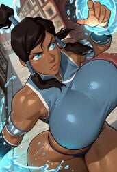 korra from avatar legends by verynormalguy
