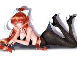 monika (doki doki literature club) from doki doki literature club by eletsy