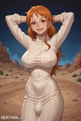 nami from one piece by kexonik