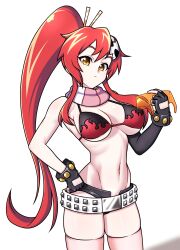 1girls 2d 2d_(artwork) 2d_artwork adult adult_female bare_armpits bare_arms bare_belly bare_chest bare_legs bare_midriff bare_navel bare_shoulders bare_skin bare_thighs belly belly_button big_breasts bikini bikini_top black_bikini black_bikini_top black_fingerless_gloves black_gloves black_string_bikini black_swimsuit black_swimwear breasts brown-eyed_female brown_eyes busty busty_female collarbone curvaceous curvaceous_body curvaceous_female curvaceous_figure curvaceous_hips curvy curvy_body curvy_female curvy_figure curvy_hips digital digital_art digital_drawing digital_drawing_(artwork) digital_media digital_media_(artwork) elbows eron exposed_armpits exposed_arms exposed_belly exposed_chest exposed_legs exposed_midriff exposed_navel exposed_shoulders exposed_skin exposed_thighs female female_focus female_only fingerless_gloves fingers gloves groin hair_between_eyes hair_ornament hair_ornaments hair_pin hairpin hairpins halterneck hand_on_hip hand_on_own_hip hand_on_own_waist hand_on_waist head_tilt high_resolution highres hourglass_figure inframammary_fold inguinal_crease inguinal_ligament large_boobs large_breasts lean_figure linea_alba long_hair looking_at_viewer mature mature_female midriff narrow_waist navel nipple_bulge plump_breasts ponytail red-haired_female red_hair scarf shorts shoulders sidelocks simple_background skindentation slender_body slender_waist slim_waist solo standing stomach string_bikini swimsuit swimwear tengen_toppa_gurren_lagann thick_thighs thigh_gap thighs tilted_head upper_body very_long_hair very_long_hair_female white_background white_shorts wide_hips yoko_littner