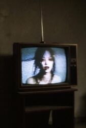 absurd_res ai_generated animated arcade18 breasts calling exibitionism hi_res horror horror_(theme) huge_breasts jiggling_breasts large_breasts lewd lillylu lillyverse mp4 real_person realistic sound stable_diffusion sweat swinging_breasts tagme television tv video waiting_for_sex yamamura_sadako