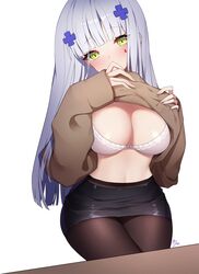 ankkoyom blush bra breasts girls&#039;_frontline hk416_(girls&#039;_frontline)