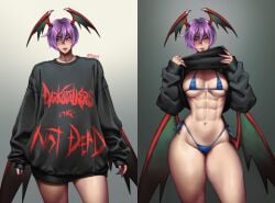 lilith aensland from darkstalkers by mootium