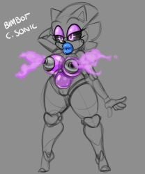 2025 anthro big_breasts bimbofied black_sclera blueberrygrizzly breasts eulipotyphlan eyeshadow female gas genitals hedgehog hi_res lips machine makeup mammal mtf_crossgender nude nude_anthro nude_female purple_eyes purple_eyeshadow pussy restricted_palette robot rule_63 sega solo sonic_(series) sonic_the_hedgehog sonic_the_hedgehog_(series) thick_lips vulva