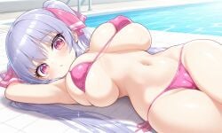 ai_generated breasts cleavage female female_only huge_breasts oppai riko_(shuz) shortstack thebillai twintails