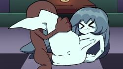 animated anon anonymous_male artist_request ass b1ackdog background big_butt dark-skinned_male female ghost ghost_girl longer_than_10_seconds male mob_face monster_girl mp4 penis possible_self_upload sex shorter_than_20_seconds shorter_than_30_seconds sound sound_effects source_request spooky's_house_of_jump_scares spooky's_jump_scare_mansion spooky_(shojs) tagme unknown_artist video voice voice_acted whitewo1f year_request