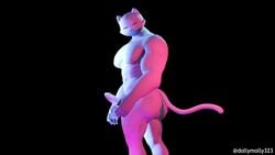 3d 3d_(artwork) ass balls dollymolly323 domestic_cat epic_games fortnite gay ghost_meowscles happy happy_trail looking_back male male_only meowscles_(fortnite) naked penis tagme tail