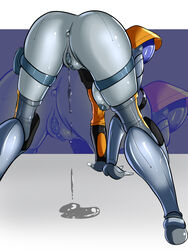 alien_girl alternate_version_available ass asshole breasts hood mask mass_effect pale_skin pussy pussy_juice pussy_juice_drip quarian teqa thick_ass thick_thighs