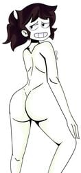 ass black_hair foxz0ne nude scribblejuice tagme youtube youtuber