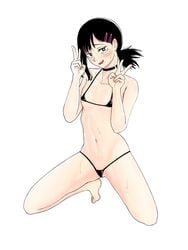 higashiyama kobeni from chainsaw man by 5mega