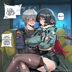 1futa 1girl 1girls ai_assisted ai_generated anime anime_style balls big_ass big_breasts boobs breasts caption clitoris cock comic comic_page curvaceous curvaceous_body curvaceous_female curvaceous_figure dialogue dickgirl female female_focus fit_female futa futa_on_female futa_only futa_sans_pussy futa_with_female futanari futanari_only girl girly green_hair hentai high_resolution highres horny hourglass_figure huge_ass huge_balls huge_boobs huge_breasts huge_butt huge_cock huge_penis huge_testicles huge_thighs jane_doe_(zenless_zone_zero) manga manga_page medium_ass medium_breasts medium_penis muscular patreon penis pussy self_upload sexy shiny sigabelle speech_bubble stable_diffusion story text text_bubble uncensored vagina voluptuous voluptuous_female waifu waifu_diffusion wise_(zenless_zone_zero) worship zenless_zone_zero