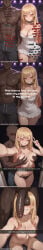 ai_generated blacked_clothing caption cheating cheating_female cheating_girlfriend comics dark-skinned_male girlfriend interracial large_penis marin_kitag marin_kitagawa netorare netorase netori ntr qos smugdreams snapchat snapchat_sexting waifu